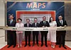 Mirae Asset Securities founder and global strategy officer Park Hyeon-joo, fourth from left, and other officials from the firm pose for a photograph at a ceremony launching Mirae Asset Portfolio Service in Hong Kong on June 26.