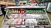 Processed chicken products are stored in a fridge for sale in a supermarket in Seoul on June 24.