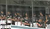 Student baseball players from Paichai High School are seen during the 81st Blue Dragon Flag National High School Baseball Championship held at Mokdong Baseball Stadium in western Seoul on June 29.