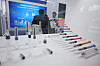 Pharmaceutical products are on display at an exhibition held in Gyeonggi on March 31.
