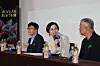Actor Chang Mi-hee, center, chairperson of the Bucheon International Fantastic Film Festival, speaks during a press conference held in western Seoul on June 9.