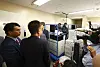 Lawmakers inspect a storage facility for ballot boxes inside a vote-counting center in southern Seoul on July 2.