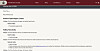 Webpage showing a university program center with contact details and campus listings.