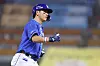 Samsung Lions catcher Kang Min-ho is seen in a photo taken during a baseball match against SSG Landers on July 5.