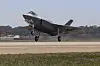 Korea's first stealth fighter jet F-35 is seen in a photo taken in Texas on March 19, 2018.
