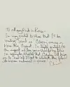 Handwritten letter from filmmaker Christopher Nolan to Korean fans