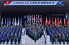 Newly commissioned military soldiers pose for a photograph during a commissioning ceremony held in South Chungcheong on Feb. 20.