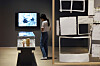 A visitor is seen at an exhibition held at the National Museum of Modern and Contemporary Art in central Seoul on June 18.