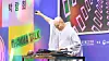 DJ NewJeansNim, the EDM-performing persona of comedian Yoon Sung-ho, performs at the 2024 Seoul International Buddishm Expo.