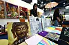 Merchandise are display at the 2026 Seoul International Buddhism Expo held in southern Seoul on April 2.