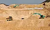A rare earth mine in Ganxian County in central China's Jiangxi Province.