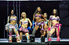 Girl group Katseye performs during the first weekend of Coachella Valley Music and Arts Festival on April 10 in California.