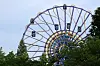 Operation of Ferris wheel type ride 'Time Rider' is suspended at Gyeongju World in North Gyeongsang on July 10.