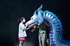 Actor Mone Kamishiraishi, left, performs as a Chihiro in 'Spirited Away' (2022) in an undated file photo.