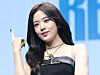 Singer An Yu-jin of girl group IVE poses for photograph during a showcase in eastern Seoul on Feb. 23.