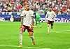 Pedro Porro of Spain celebrates scoring the 0-2 goal during the FIFA World Cup 2026 semifinals match against France in Dallas on July 14.