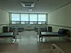 Empty inpatient psychiatric ward at the Bugok National Hospital in South Gyeongsang on July 6