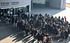 Visitors wait in line to enter the National Museum of Korea in central Seoul on Jan. 4.