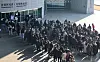 Visitors wait in line to enter the National Museum of Korea in central Seoul on Jan. 4.