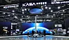 Korea AeroSpace Administration's booth is seen during an space-related exposition held in Gyeonggi on Oct. 20, 2025.