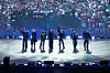 BTS members perform during its world tour 'Arirang' mat the State De France in Paris in July. The Paris act continued from July 17 through July 18.