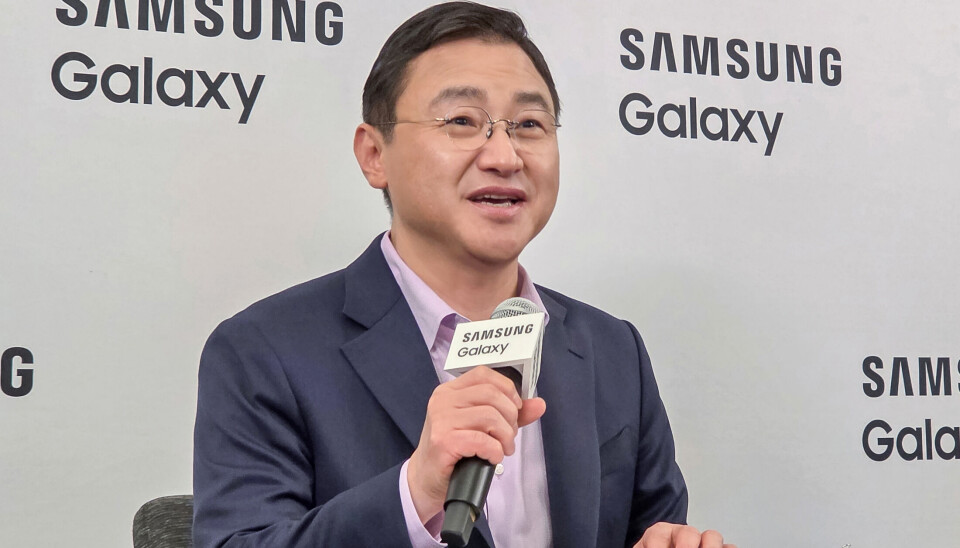 Roh Tae-moon, Samsung Electronics president and chief of the Device eXperience (DX) Division, speaks during a corporate event held in San Francisco in February.