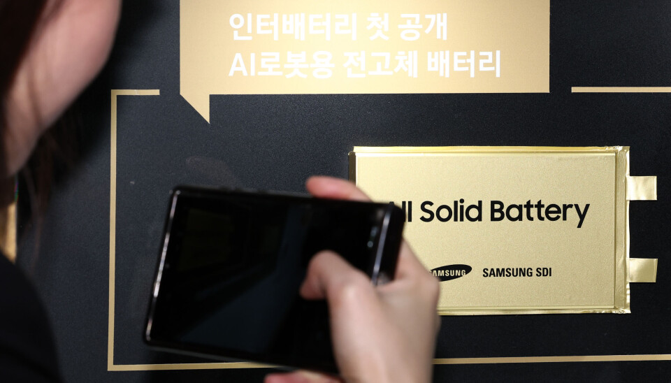 Samsung SDI-produced solid battery for AI robotics
