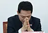 People Power Party chief Jang Dong-hyeok is seen during a party meeting held at the National Assembly in western Seoul on July 20.
