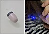 A tiny earpiece which an applicant of the Test of Proficiency in Korean (Topik) used to cheat