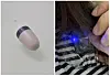 A tiny earpiece which an applicant of the Test of Proficiency in Korean (Topik) used to cheat
