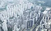 Multiple apartment complexes are seen in southern Seoul on July 23