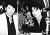 Now-SK Group Chairman Chey Tae-won, left, and then-fiance Roh Soh-yeong are seen in a file photo taken in September 1988 shortly before their marriage.