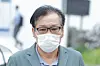 Jeon Seong-bae, known as shaman 'Geonjin' attends a questioning session held by special counsel probe team in central Seoul on Aug. 21, 2025.