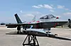 A KF-21 fighter jet is seen in a photo in South Gyeongsang on May 14.