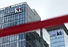 KT's corporate office buildings in central Seoul are seen in a photo taken on July 29.