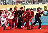 K-pop boy band BTS performs during the half time show in New Jersey, New York, at the FIFA World Cup 2026 on July 19.