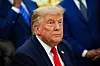 U.S. President Donald Trump is seen in the Oval Office of the White House on July 29 in Washington.