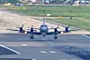 A Navy's maritime patrol aircraft takes off at Pohang Gyeongju Airport in North Gyeongsang on Aug. 13, 2025.