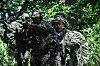 Special forces soldiers of Korean Army participate in a drill in South Chungcheong on July 31.