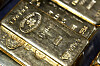 Gold bars are stored in a safe deposit room in Munich, Germany, on Jan. 28.