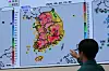 Officials monitor heat wave damage and response efforts at the Sejong Government Complex on Aug. 3.