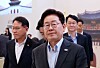President Lee Jae Myung is seen at the Blue House in central Seoul on Aug. 4.