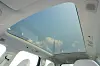 EX90's electrochromic glass roof that runs from the first row clear through to the second