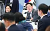 (서울=뉴스1) 허경 기자 = 이재명 대통령이 5일 청와대 영빈관에서 열린 교육부, 국가교육위원회, 문화체육관광부, 국가유산청 2차 업무보고에서 발언을 하고 있다. (청와대통신사진기자단) 2026.8.5/뉴스1