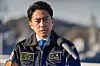 Japanese Defense Minister Shinjiro Koizumi speaks at the headquarters of the Japan Maritime Self-Defense Force in Yokosuka District, south of Tokyo, on Jan. 30.