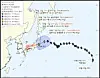 태풍 찬홈 예상 경로. 기상청 제공