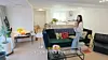 Actor Kim Sa-rang talks about faulty interior work done by a contractor in her video.