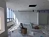 A site where a contractor disappeared without completing the commissioned work