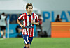 Lee Kang-in of Atlético Madrid plays during a friendly match against the Manchester City at Seoul World Cup Stadium in western Seoul on Aug. 9.