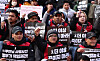 Migrant workers demand better labor protection from the Korean government in a rally held in front of Seoul Station in central Seoul on Dec. 14.